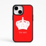 כיסוי בעיצוב אישי עם השם שלך לדגם - Apple iPhone 15 בעיצוב כתר מלכותי