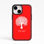 כיסוי בעיצוב אישי עם השם שלך לדגם - Apple iPhone 15 בעיצוב עץ