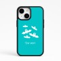 כיסוי בעיצוב אישי עם השם שלך לדגם - Apple iPhone 15 בעיצוב עטלפים