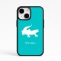 כיסוי בעיצוב אישי עם השם שלך לדגם - Apple iPhone 15 בעיצוב תנין