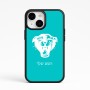 כיסוי בעיצוב אישי עם השם שלך לדגם - Apple iPhone 15 בעיצוב פני פנטרה