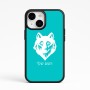 כיסוי בעיצוב אישי עם השם שלך לדגם - Apple iPhone 15 בעיצוב זאב