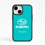 כיסוי בעיצוב אישי עם השם שלך לדגם - Apple iPhone 15 בעיצוב סובארו