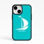 כיסוי בעיצוב אישי עם השם שלך לדגם - Apple iPhone 15 בעיצוב סירה
