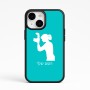 כיסוי בעיצוב אישי עם השם שלך לדגם - Apple iPhone 15 בעיצוב צלמת - אישה
