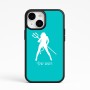 כיסוי בעיצוב אישי עם השם שלך לדגם - Apple iPhone 15 בעיצוב אישה שטן