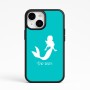 כיסוי בעיצוב אישי עם השם שלך לדגם - Apple iPhone 15 בעיצוב בתולת ים - אישה