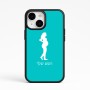 כיסוי בעיצוב אישי עם השם שלך לדגם - Apple iPhone 15 בעיצוב אישה בהריון