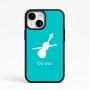 כיסוי בעיצוב אישי עם השם שלך לדגם - Apple iPhone 15 בעיצוב כינור