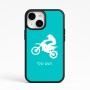 כיסוי בעיצוב אישי עם השם שלך לדגם - Apple iPhone 15 בעיצוב מוטוקרוס