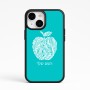 כיסוי בעיצוב אישי עם השם שלך לדגם - Apple iPhone 15 בעיצוב הדפס תפוח