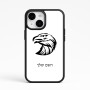 כיסוי בעיצוב אישי עם השם שלך לדגם - Apple iPhone 15 בעיצוב ראש נשר