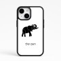 כיסוי בעיצוב אישי עם השם שלך לדגם - Apple iPhone 15 בעיצוב פיל