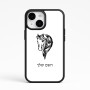 כיסוי בעיצוב אישי עם השם שלך לדגם - Apple iPhone 15 בעיצוב ראש סוס