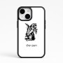 כיסוי בעיצוב אישי עם השם שלך לדגם - Apple iPhone 15 בעיצוב ארנב מחזיק גזר
