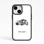 כיסוי בעיצוב אישי עם השם שלך לדגם - Apple iPhone 15 בעיצוב מכונית