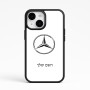 כיסוי בעיצוב אישי עם השם שלך לדגם - Apple iPhone 15 בעיצוב מרצדס-בנץ