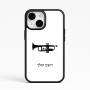 כיסוי בעיצוב אישי עם השם שלך לדגם - Apple iPhone 15 בעיצוב חצוצרה