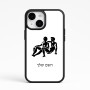 כיסוי בעיצוב אישי עם השם שלך לדגם - Apple iPhone 15 בעיצוב מזלות - תאומים