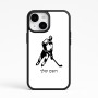 כיסוי בעיצוב אישי עם השם שלך לדגם - Apple iPhone 15 בעיצוב שחקן הוקי