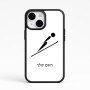 כיסוי בעיצוב אישי עם השם שלך לדגם - Apple iPhone 15 בעיצוב קפיצת סקי אולימפית