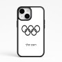 כיסוי בעיצוב אישי עם השם שלך לדגם - Apple iPhone 15 בעיצוב אולימפי