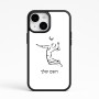 כיסוי בעיצוב אישי עם השם שלך לדגם - Apple iPhone 15 בעיצוב שחקן כדורעף