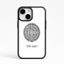כיסוי בעיצוב אישי עם השם שלך לדגם - Apple iPhone 15 בעיצוב לוח שנה אצטקי של המאיה