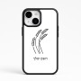כיסוי בעיצוב אישי עם השם שלך לדגם - Apple iPhone 15 בעיצוב חיטה גלית זהב