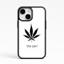 כיסוי בעיצוב אישי עם השם שלך לדגם - Apple iPhone 15 בעיצוב עלה מריחואנה - גראס