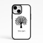כיסוי בעיצוב אישי עם השם שלך לדגם - Apple iPhone 15 בעיצוב עץ