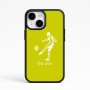כיסוי בעיצוב אישי עם השם שלך לדגם - Apple iPhone 15 בעיצוב שחקן כדורגל