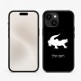 כיסוי בעיצוב אישי עם השם שלך לדגם - Apple iPhone 15 בעיצוב תנין