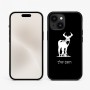כיסוי בעיצוב אישי עם השם שלך לדגם - Apple iPhone 15 בעיצוב צבי