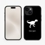 כיסוי בעיצוב אישי עם השם שלך לדגם - Apple iPhone 15 בעיצוב דינוזאור