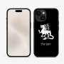 כיסוי בעיצוב אישי עם השם שלך לדגם - Apple iPhone 15 בעיצוב דרקון