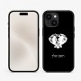 כיסוי בעיצוב אישי עם השם שלך לדגם - Apple iPhone 15 בעיצוב ראש פיל