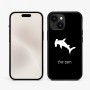 כיסוי בעיצוב אישי עם השם שלך לדגם - Apple iPhone 15 בעיצוב כריש ראש פטיש