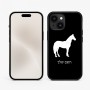 כיסוי בעיצוב אישי עם השם שלך לדגם - Apple iPhone 15 בעיצוב סוס