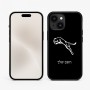 כיסוי בעיצוב אישי עם השם שלך לדגם - Apple iPhone 15 בעיצוב פומה