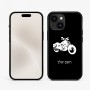 כיסוי בעיצוב אישי עם השם שלך לדגם - Apple iPhone 15 בעיצוב הארלי-דיווידסון