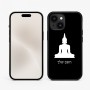 כיסוי בעיצוב אישי עם השם שלך לדגם - Apple iPhone 15 בעיצוב בודה