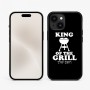כיסוי בעיצוב אישי עם השם שלך לדגם - Apple iPhone 15 בעיצוב מלך הגריל