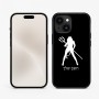 כיסוי בעיצוב אישי עם השם שלך לדגם - Apple iPhone 15 בעיצוב אישה שטן