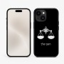 כיסוי בעיצוב אישי עם השם שלך לדגם - Apple iPhone 15 בעיצוב מזלות - מאזניים