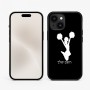 כיסוי בעיצוב אישי עם השם שלך לדגם - Apple iPhone 15 בעיצוב מעודדת