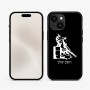 כיסוי בעיצוב אישי עם השם שלך לדגם - Apple iPhone 15 בעיצוב קאוגירל