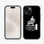 כיסוי בעיצוב אישי עם השם שלך לדגם - Apple iPhone 15 בעיצוב רוכב סוסים