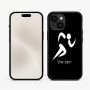 כיסוי בעיצוב אישי עם השם שלך לדגם - Apple iPhone 15 בעיצוב רצים אולימפיים