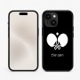 כיסוי בעיצוב אישי עם השם שלך לדגם - Apple iPhone 15 בעיצוב פינג פונג